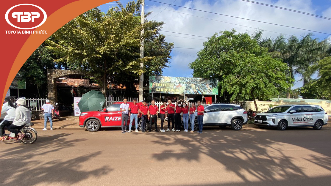 TOYOTA BÌNH PHƯỚC TỔ CHỨC THÀNH CÔNG CHƯƠNG TRÌNH LÁI THỬ XE TẠI THỊ XÃ PHƯỚC LONG